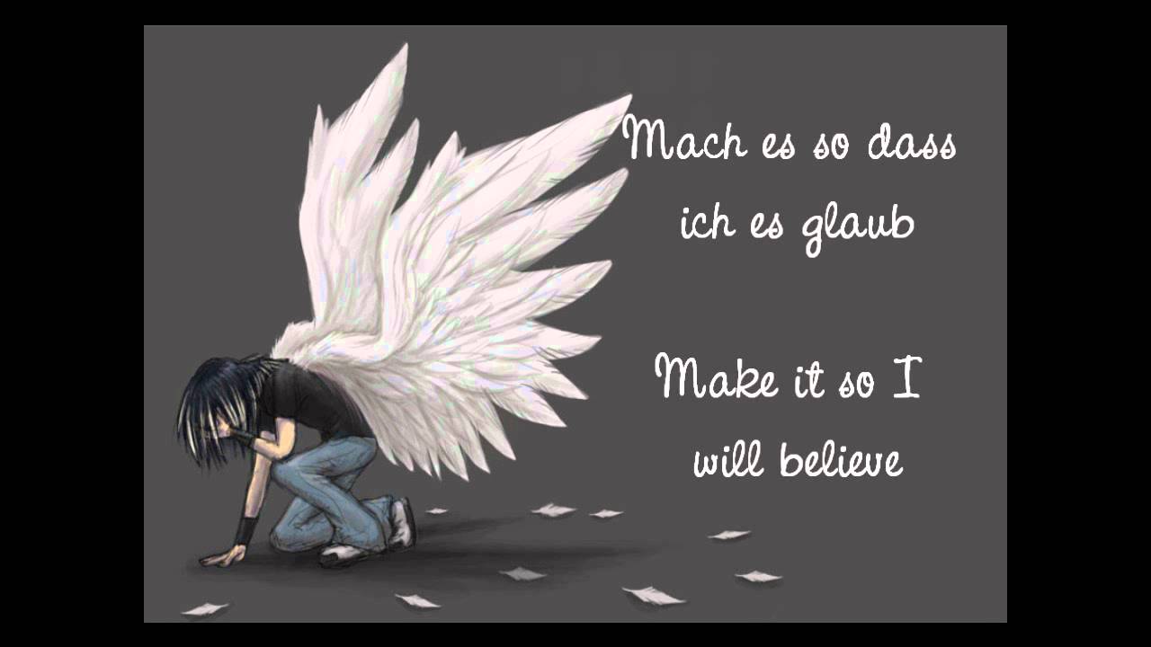 Tokio Hotel - Hilf Mir Fliegen Lyrics (German/English)