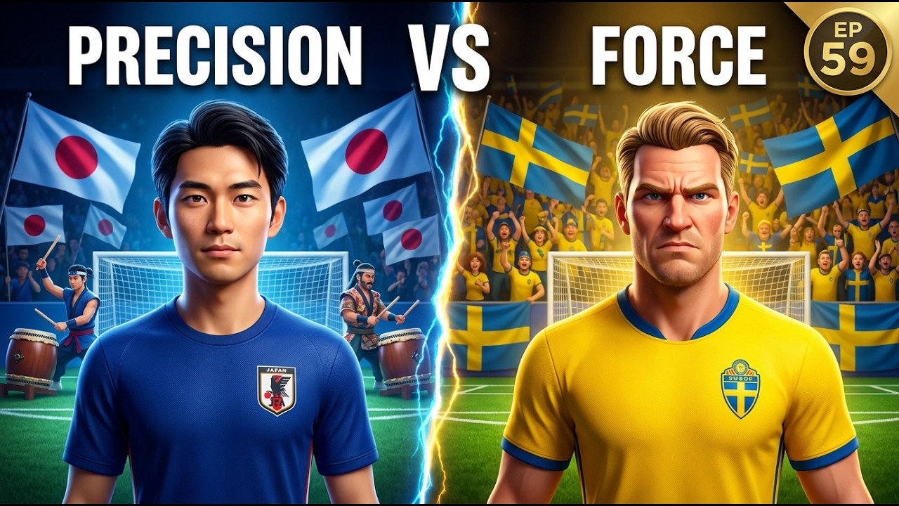 Japan vs Sweden: The Art of Precision &mdash; WorldCup26 Legends Ep.59