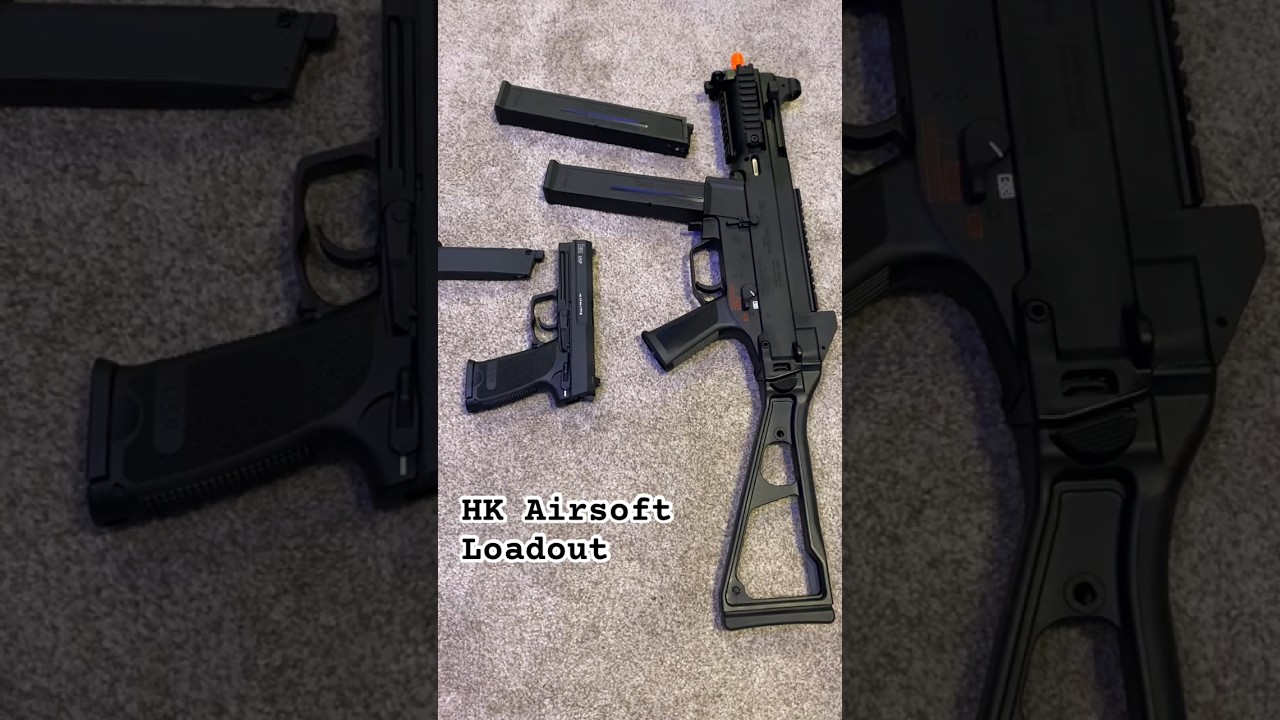 HK airsoft Loadout #airsoft #guns #airsoftshorts #airsoftvideo #videogames #gun #mw3 #cod #mw2