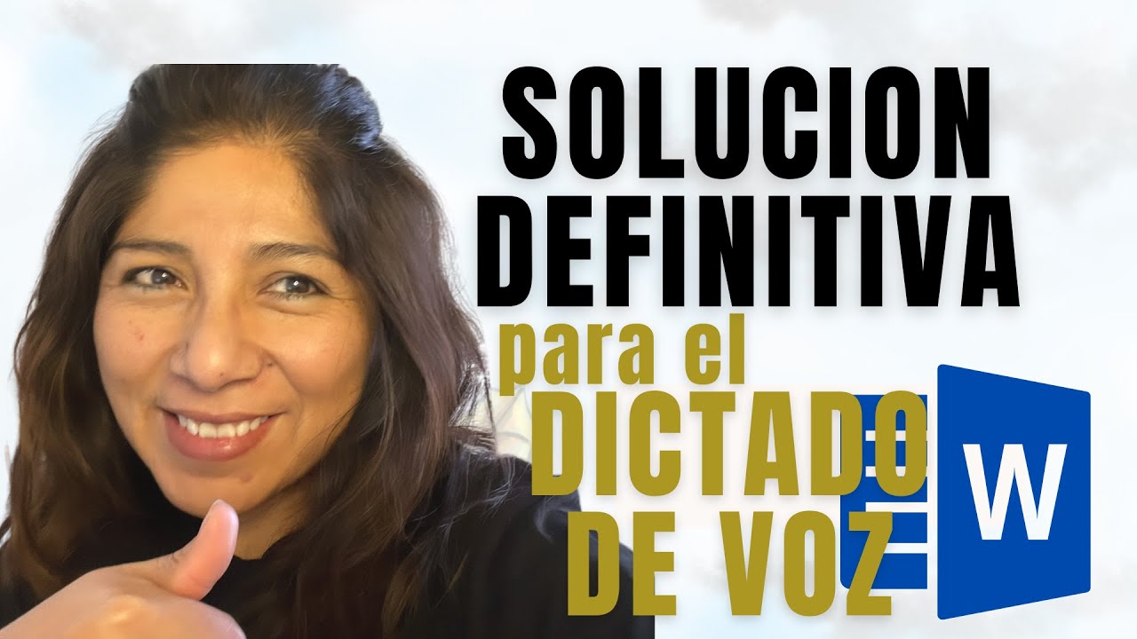 🎙️COMO CONFIGURAR  DICTADO DE VOZ para ESCRIBIR en WORD - Windows 10 y 11