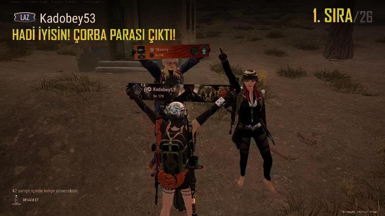 3 KİŞİ, SIFIR MERHAMET! PS5 PRO PUBG WIN 😈