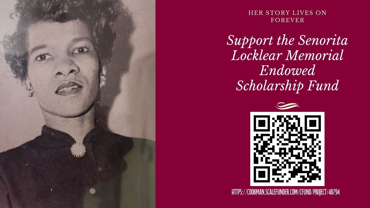 The Memorial Service of Ms. Senorita Locklear