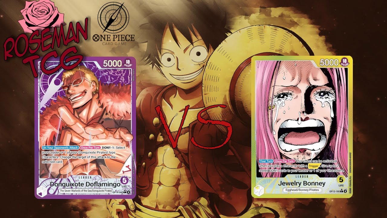 One Piece TCG Purple Doflamingo v Yellow Bonney - February 8th Round 3