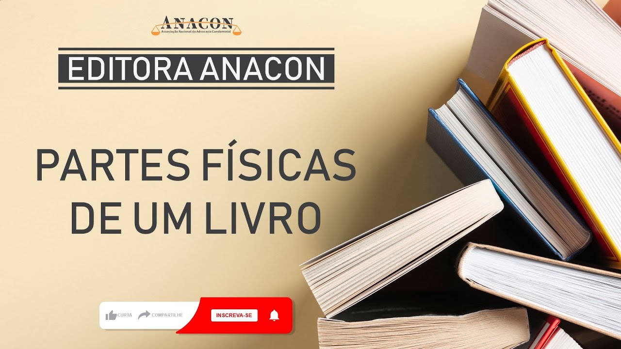 As partes físicas de um livro!