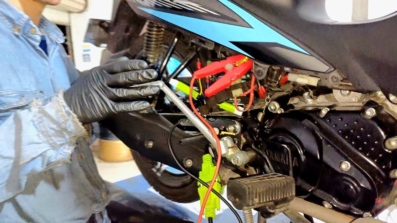 Diagnosticar Yamaha Crypton FI con escaner Jdiag M300