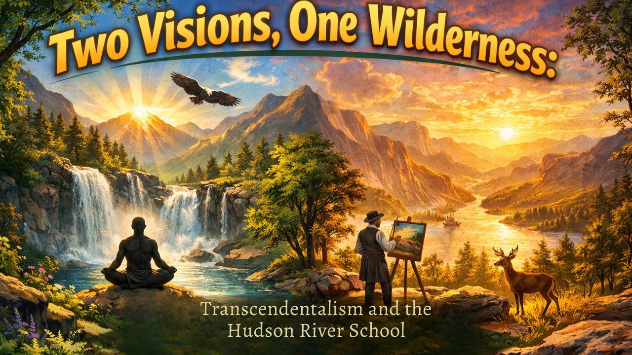 Two Visions, One Wilderness: Transcendentalism and the Hudson River School