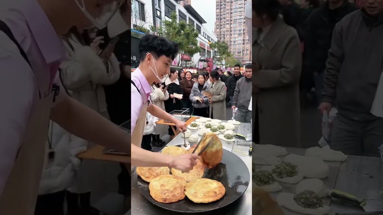 Make Money Selling Scallion Pancakes at a Street Stall!