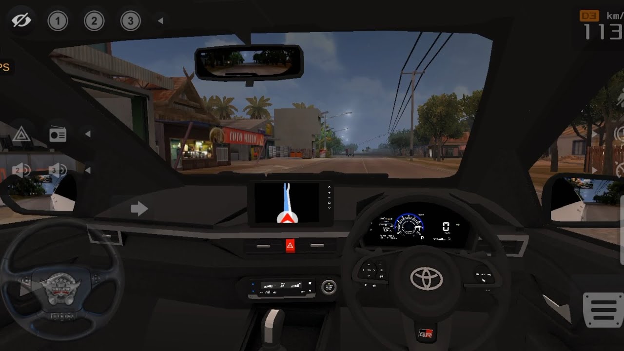 Agya GR Sport 2023|| Driving from Pekanbaru to Japura, Indonesia