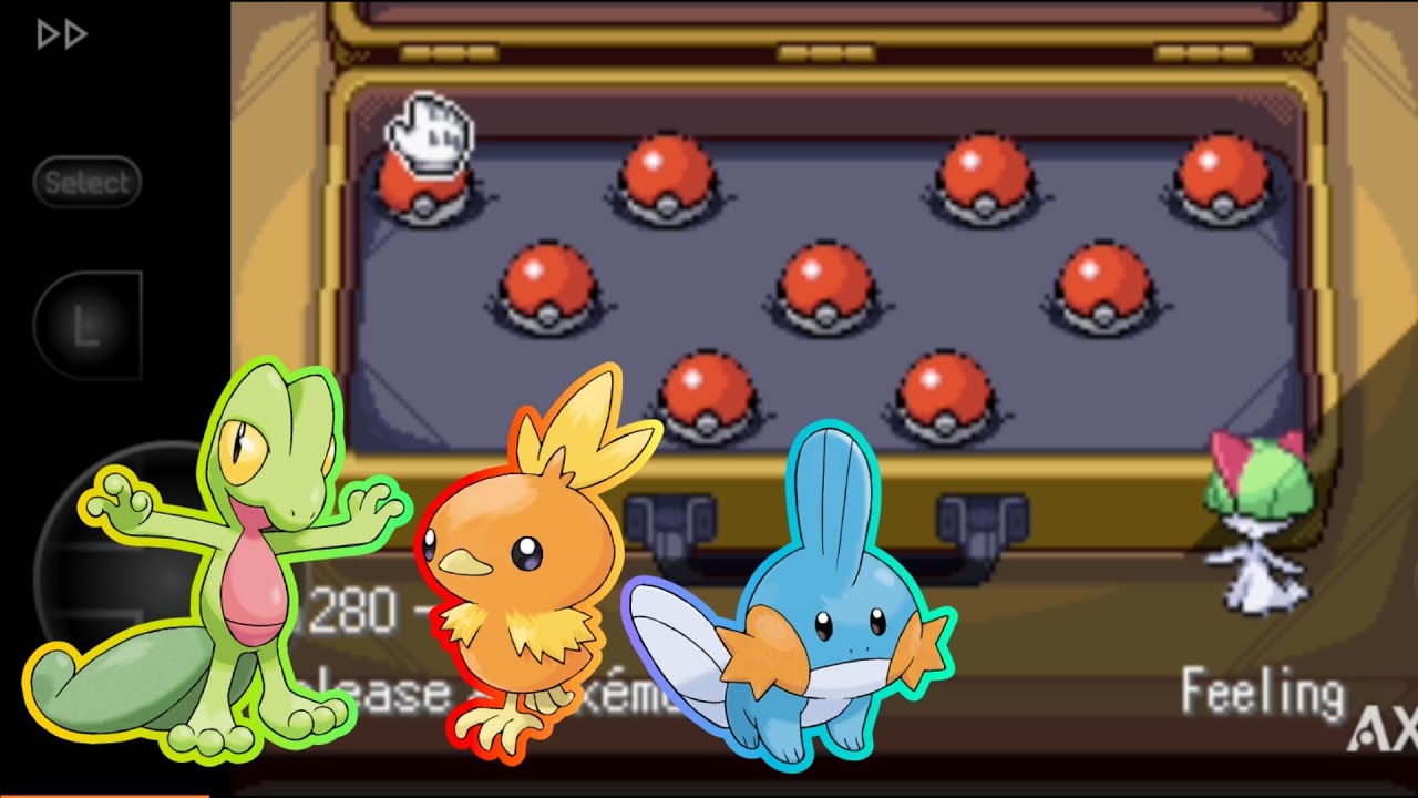 Pokemon Black Pearl Emerald - Part 1 - Obtaining my starter