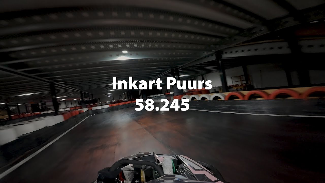 INKART PUURS BY NIGHT - WINTERSESSION - Hotlap: 58.245