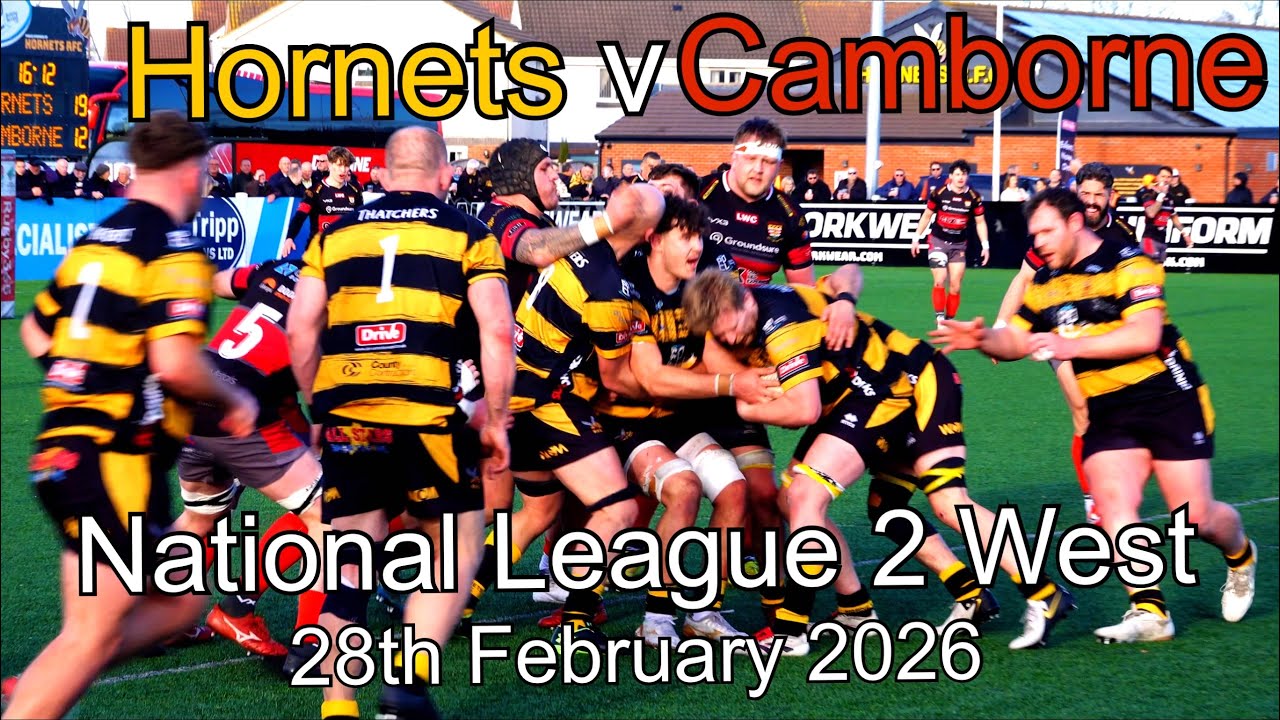 Hornets RFC v Camborne RFC 28th February 2025