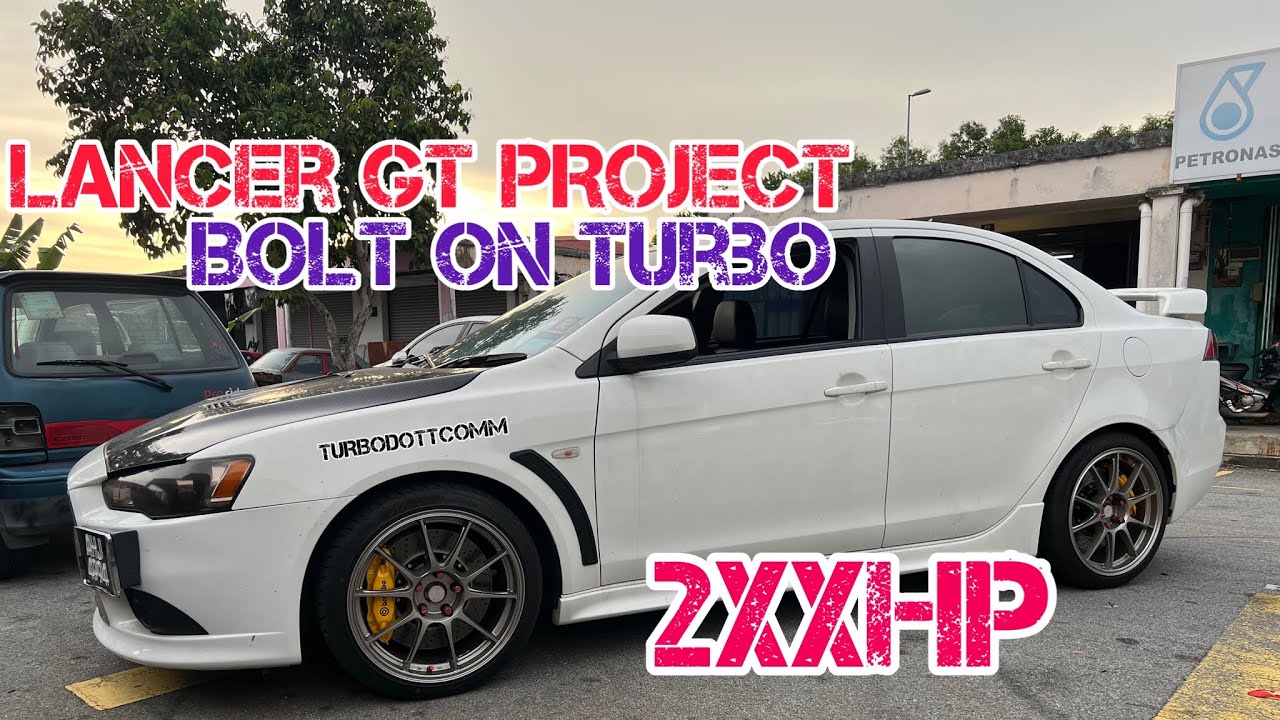 Mitsubishi Lancer GT 4B11 - Bolt On Turbo - 220HP Maxxecu Tuning