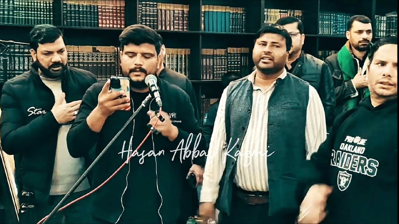 Live Noha Khwani 2026•||• Hasan Abbas Meeruthi•||• Kuwait Azadari •||• Mud Mud Ke Mujhe Dekhte Rehna