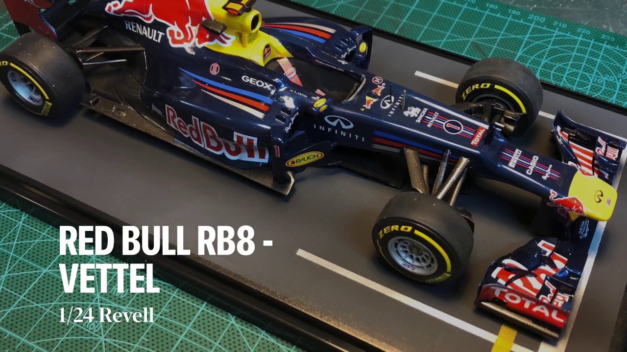 Built of 1/24 Revell Red Bull RB8 'Vettel'