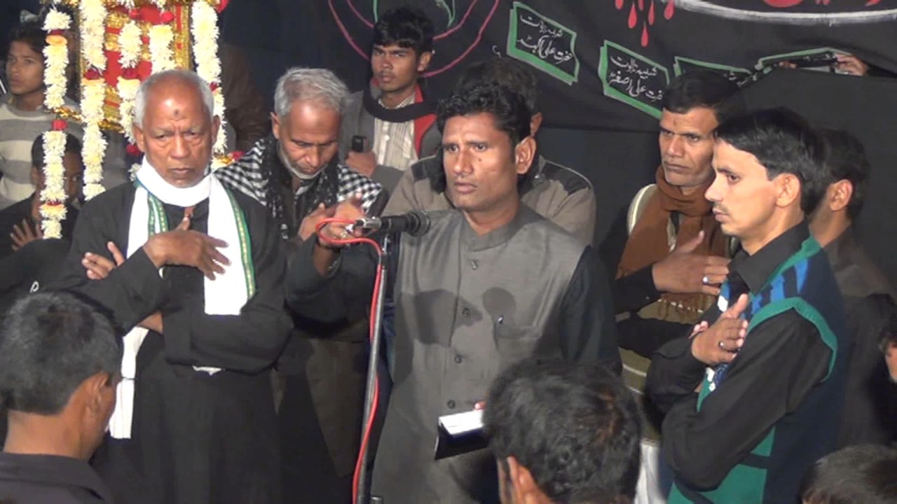 Kafan Tumhare Lie Main Kahan Se Le Aaun | Jafaria Rgrd. Mustafabad | 7 Rabiulauwal Mustafabad 2016