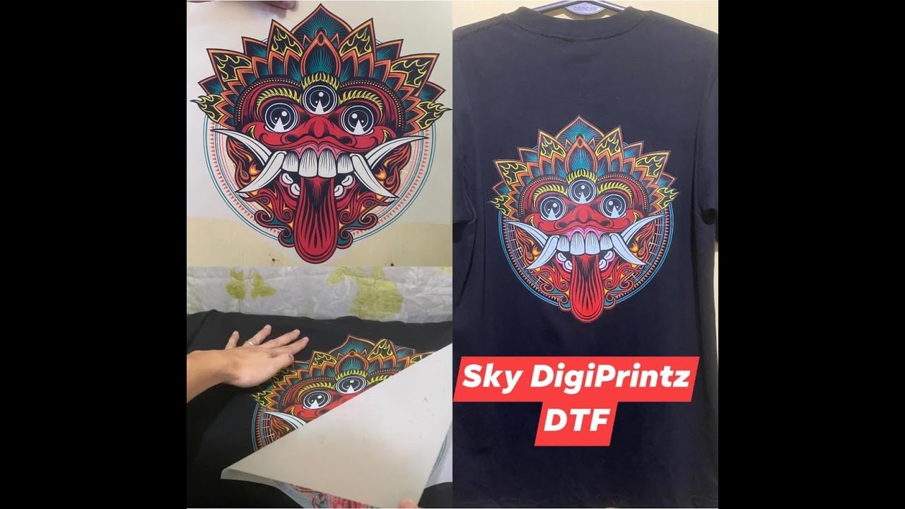 DTF (Direct To Film) Printing Process