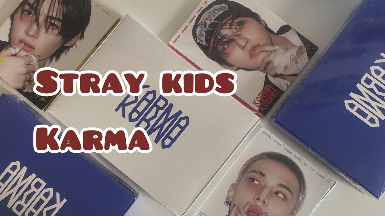 KARMA - Stray Kids | новый релиз | вскрываем все версии и болтаем