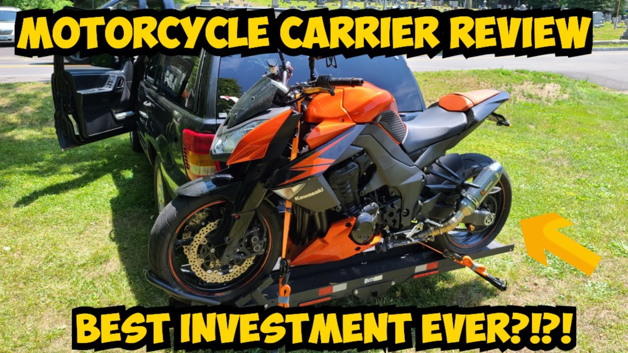 Trailer Hitch Motorcycle Carrier Review (Black Widow)