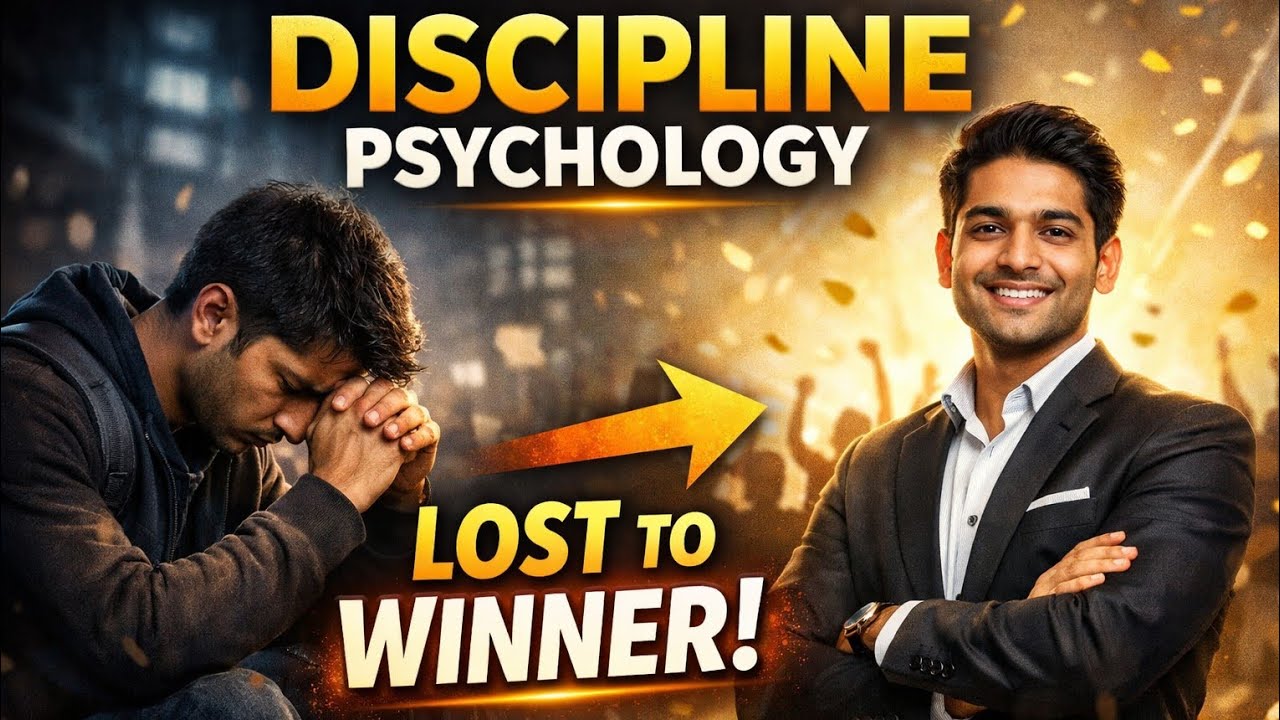 How Discipline Psychology Changes a Lost Person Into a Winner | Hindi Motivation 
