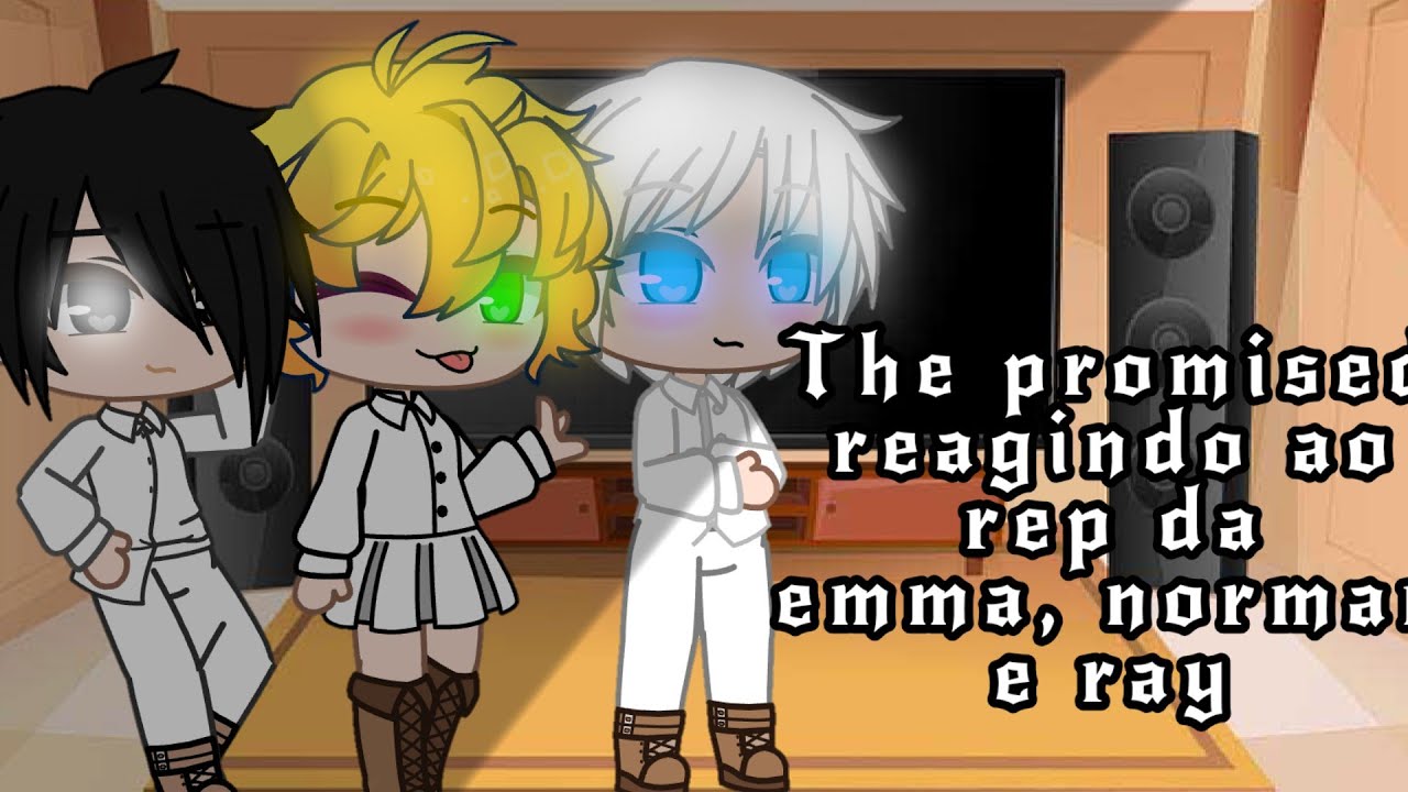 The promised neverland reagindo ao rap da emma, norman e Ray [GC] - Micael -