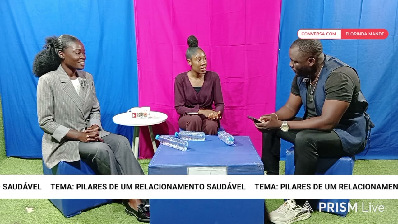 CONVERSA COM FLORINDA. Justina Musa e RIQUELME Kanjuluca trazem os pilares de uma relação saudável.