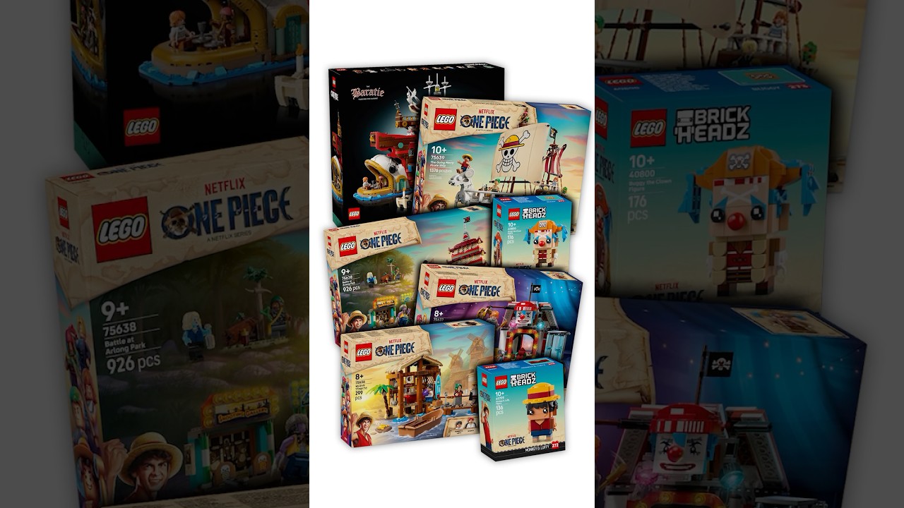 LEGO Partners with Netflix AGAIN with One Piece Sets