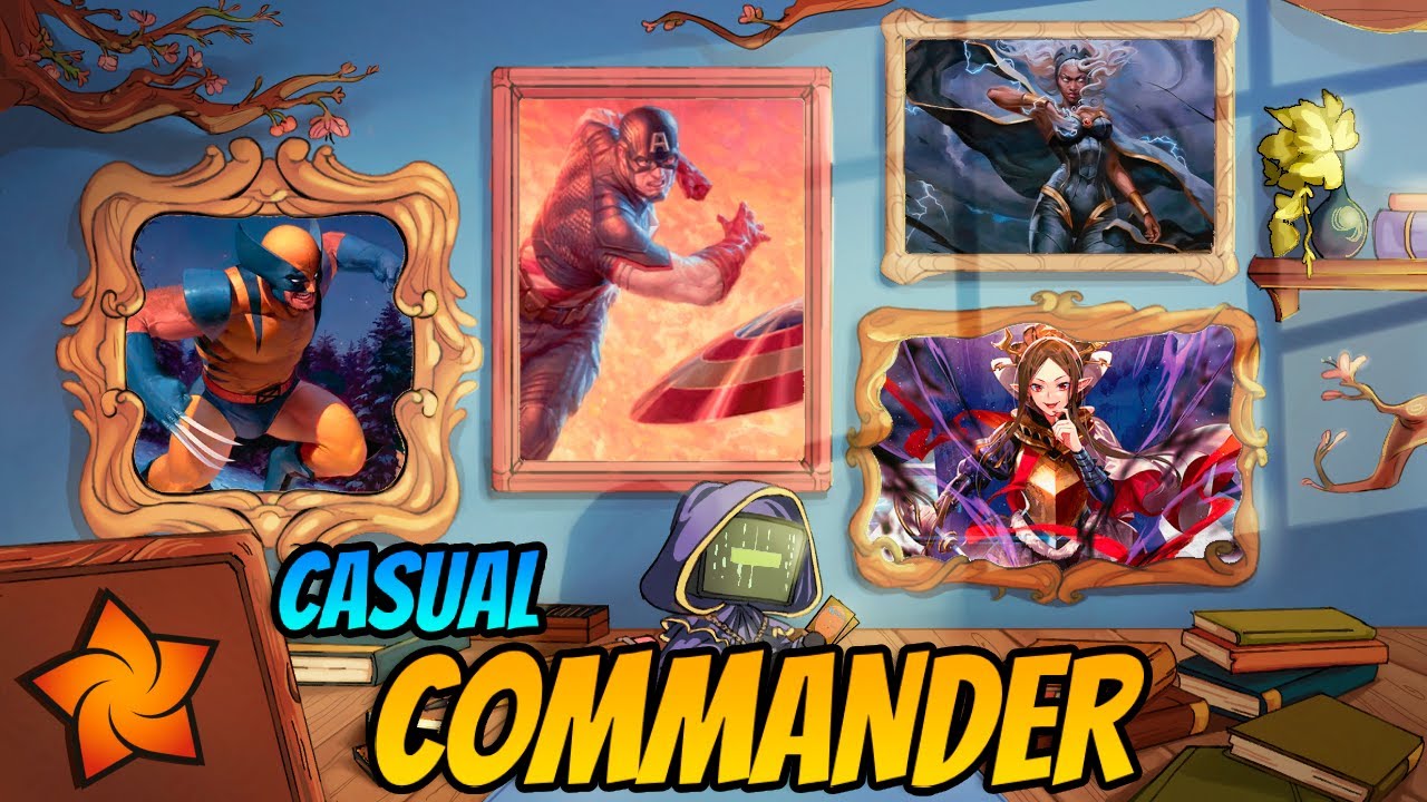 CAPTAIN AMERICA 🆚 WOLVERINE 🆚 EVERETH 🆚 STORM | Foundations EDH / Casual Commander