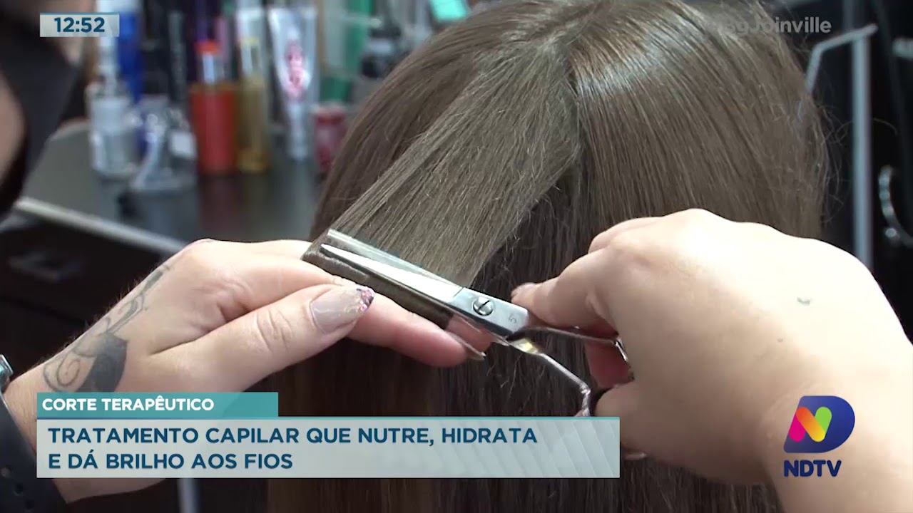 Corte terapêutico: Tratamento capilar que nutre, hidrata e dá brilho aos fios