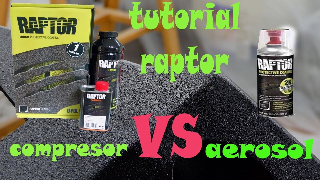 😱PINTURA RAPTOR APLICACION Y TEST DE DUREZA😱