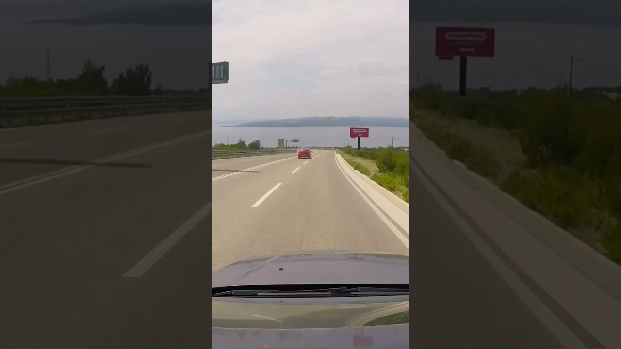 Прекрасный вид на Адриатическое море 