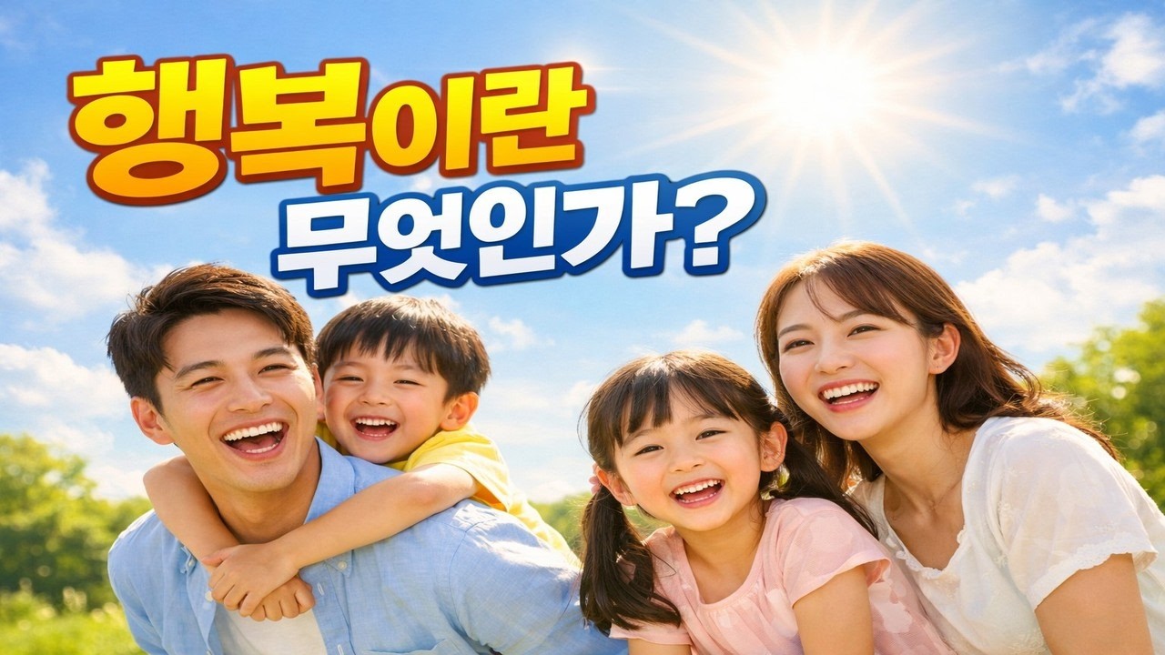 행복이란 무엇인가