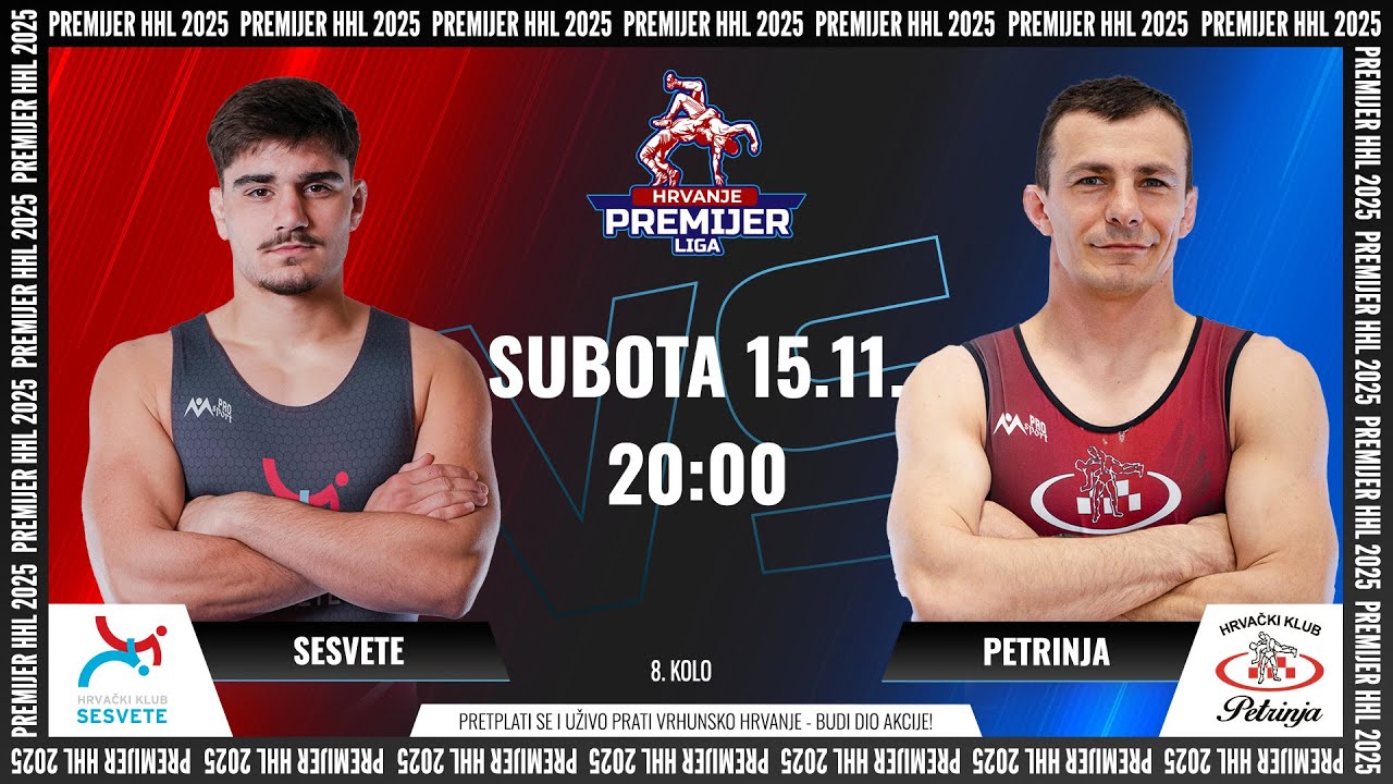 HK Sesvete - HK Petrinja | HRVANJE PREMIJER LIGA | 2025.