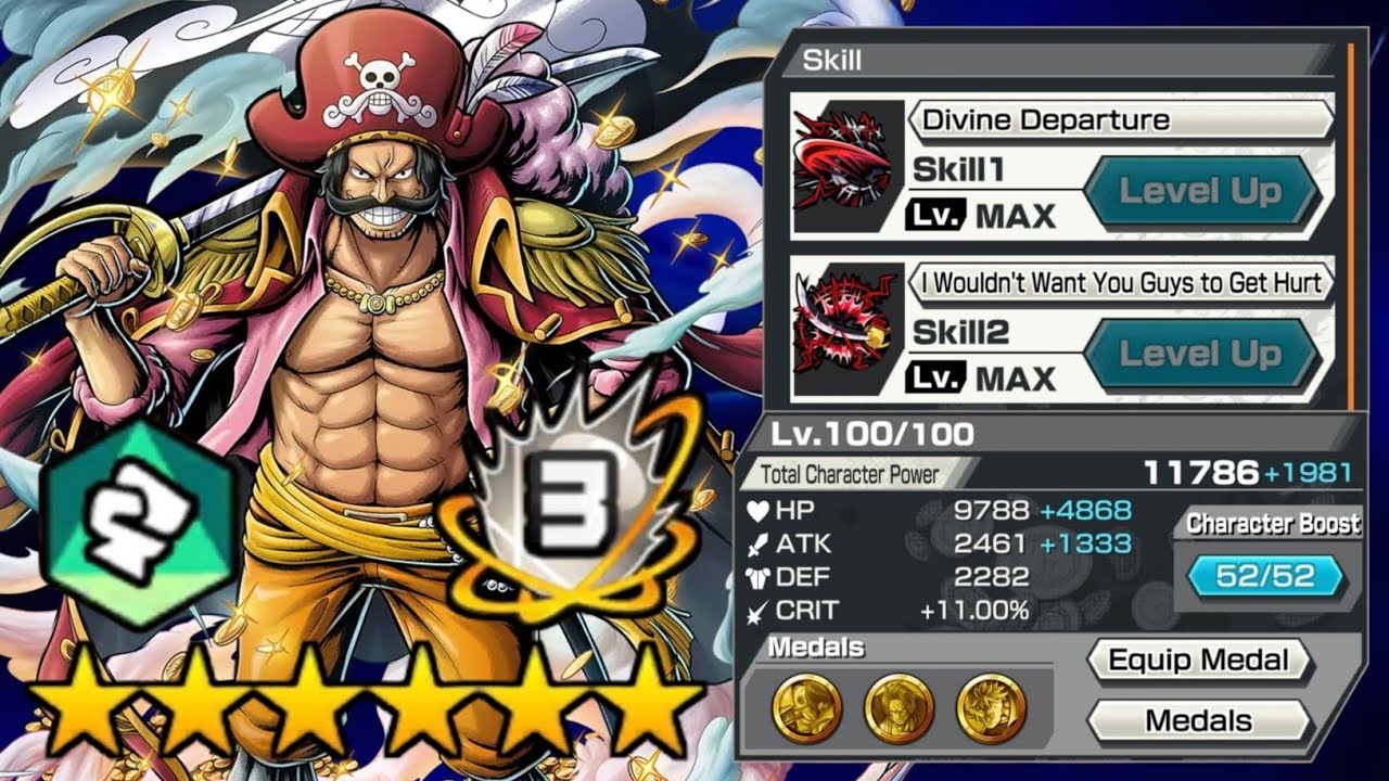 ГОЛ Д. РОДЖЕР: КОРОЛЬ ПИРАТОВ: ГЕЙМПЛЕЙ | ONE PIECE BOUNTY RUSH | OPBR