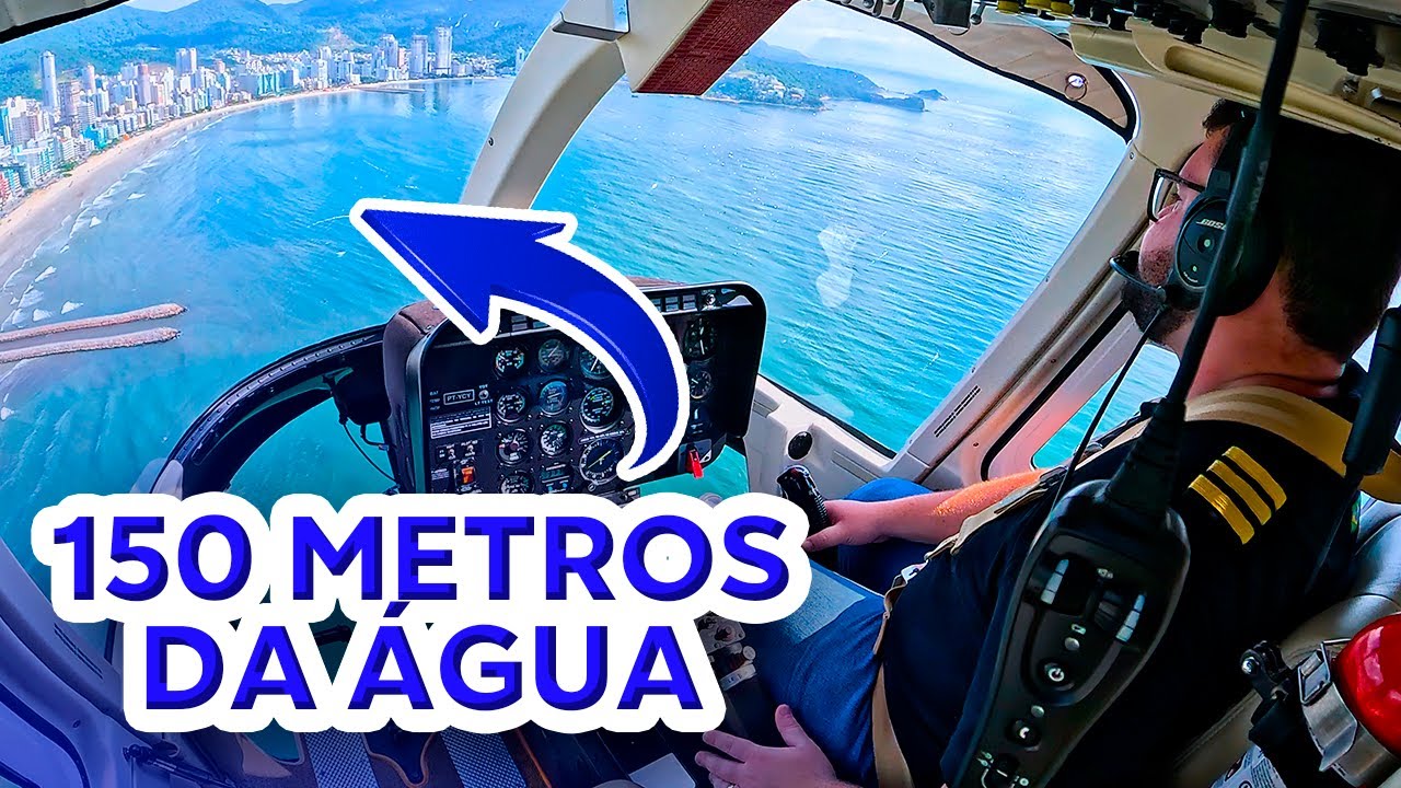 Voe Comigo #25: Qual Altitude O Helicóptero Pode Voar?