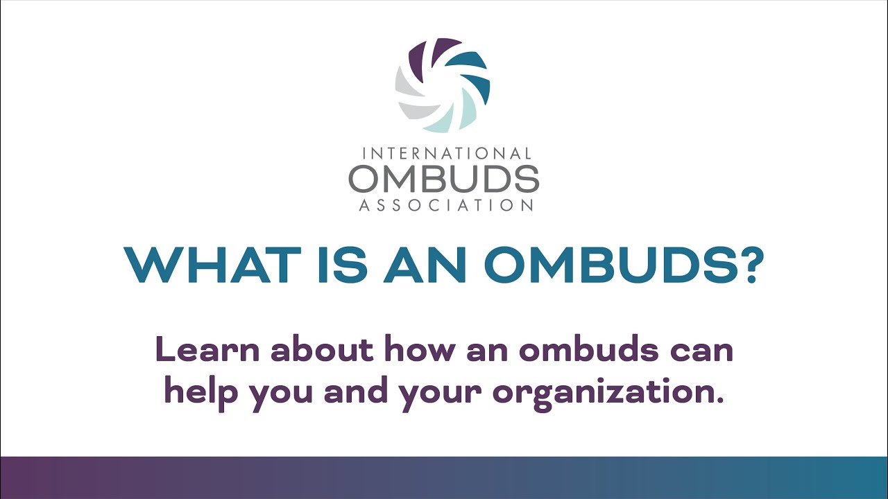What Is an Ombuds?