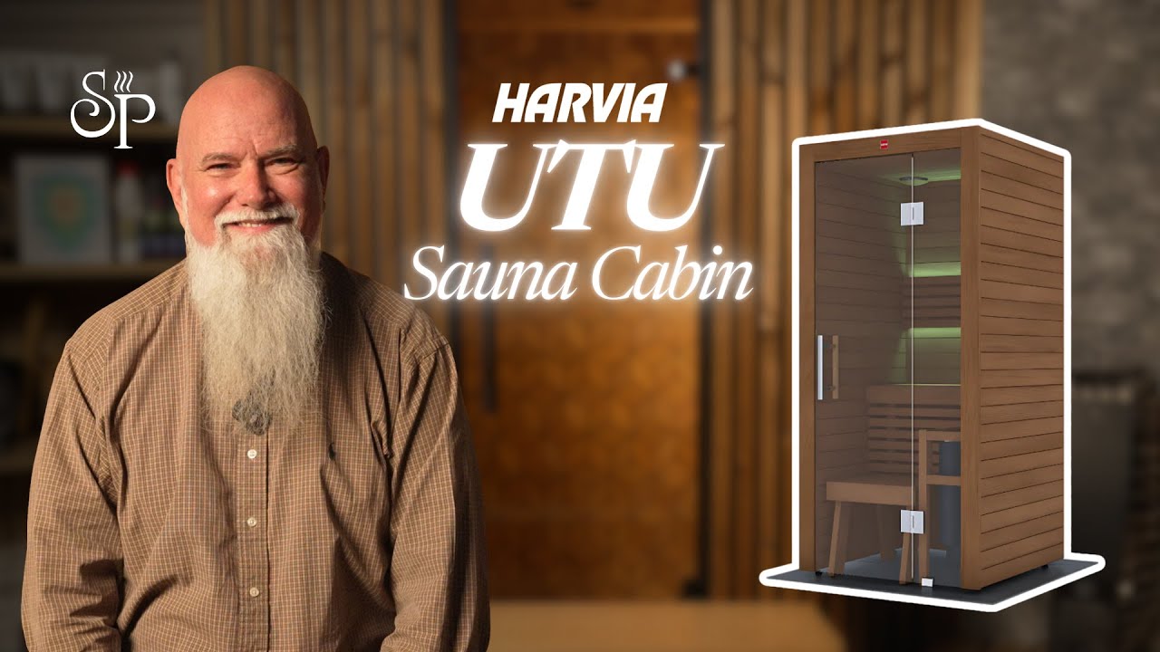 Harvia UTU Sauna Cabin 🔥 Compact Finnish Sauna for Small Spaces
