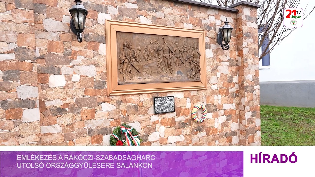 Emlékezés a Rákóczi-szabadságharc utolsó országgyűlésére Salánkon