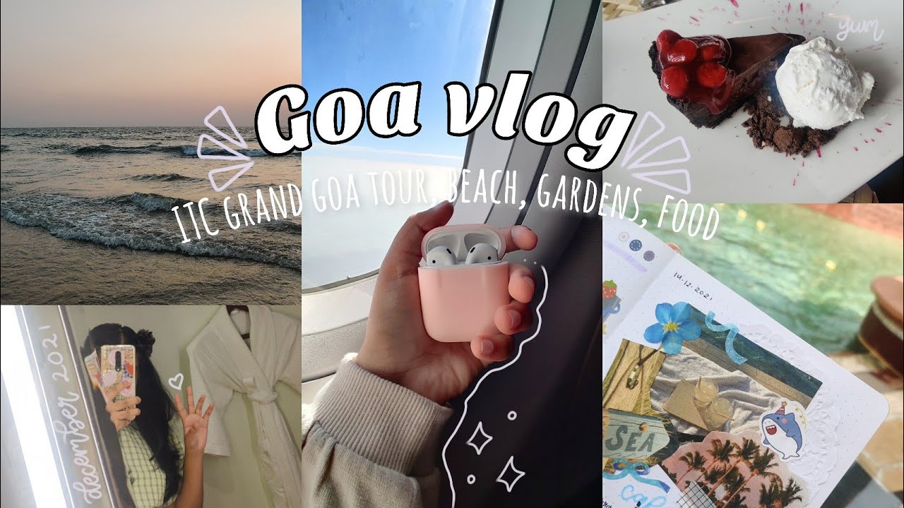 Staycation vlog at ITC Grand Goa | traveling, beach, lots of food + more | India