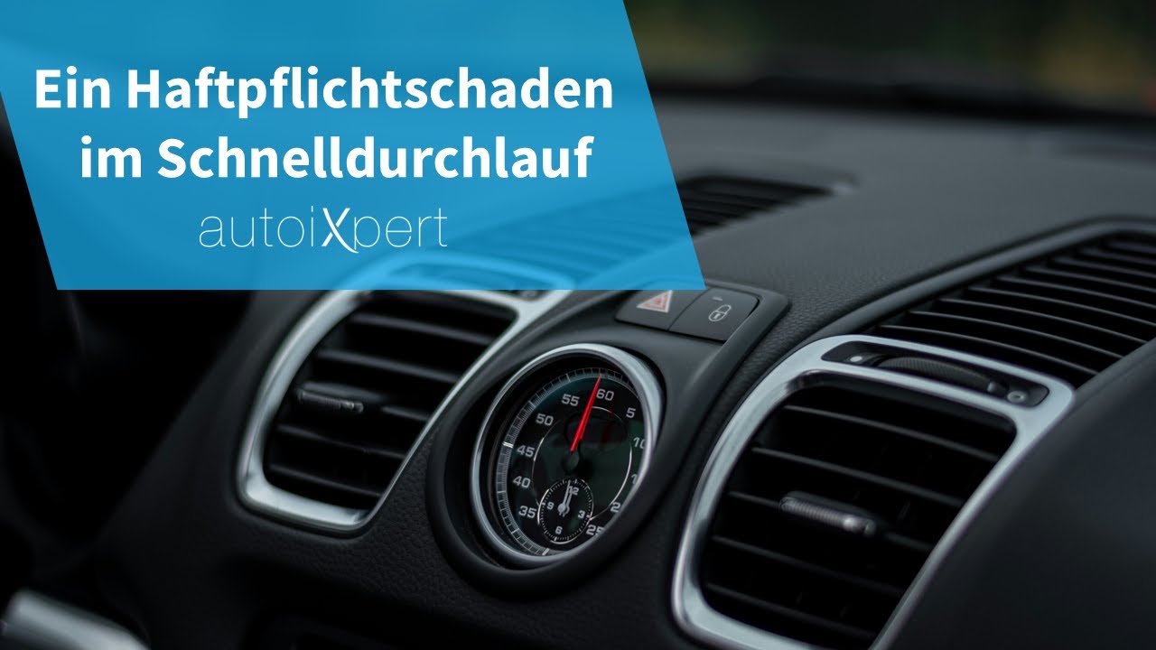 Ein Haftpflichtgutachten im Schnelldurchlauf - autoiXpert Gutachten Software