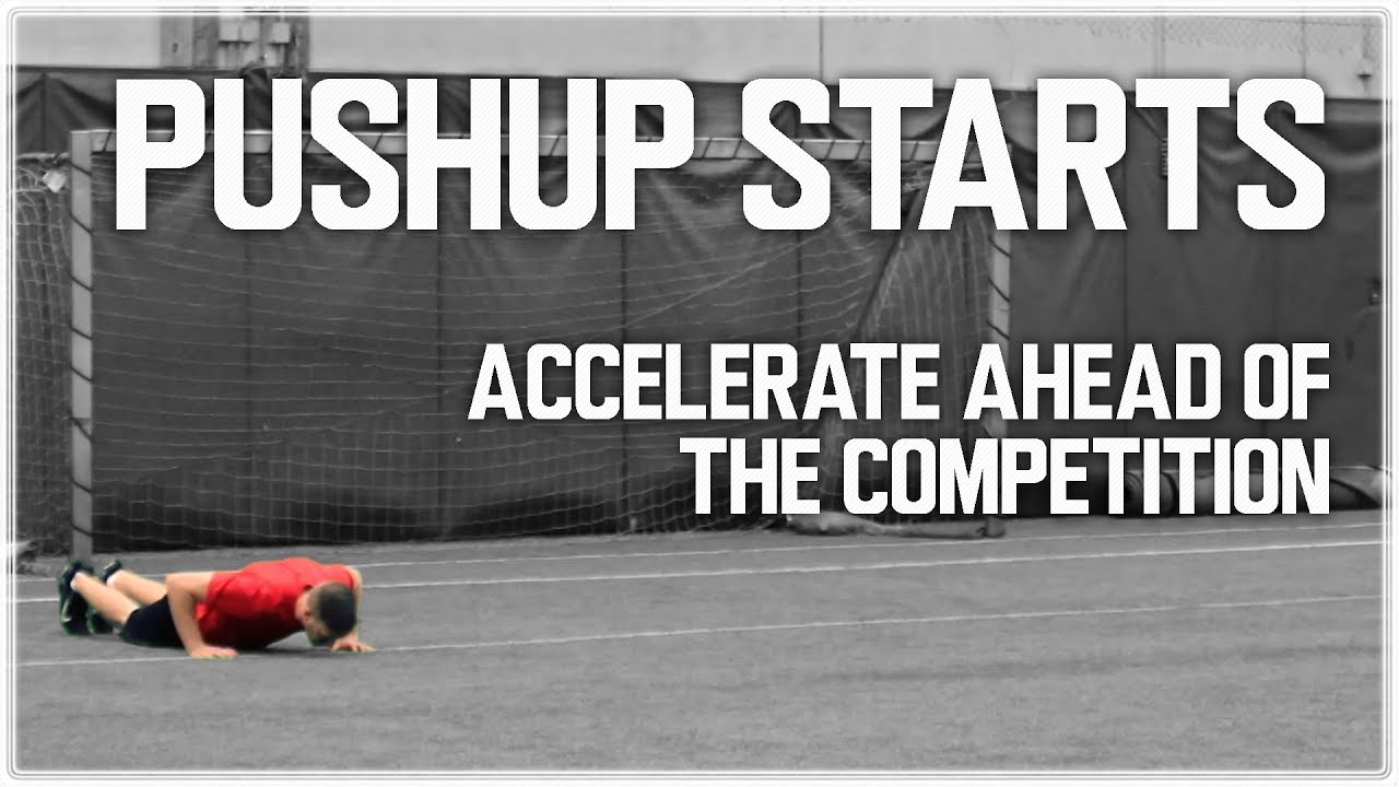 Push Up Starts | Accelerate Faster + Learn to Explode OFF the Ground!