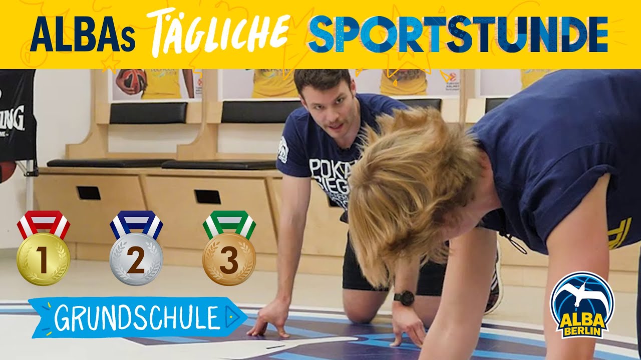 Grundschule 14 | ALBA-Olympiade - h&ouml;her, schneller, weiter! | ALBAs t&auml;gliche Sportstunde