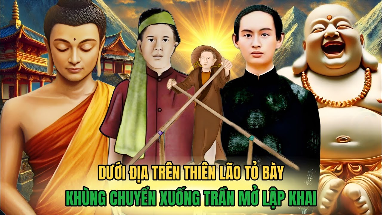 Phật Trùm - Dưới Bóng Cội Tùng tại Phủ Thờ Phật Trùm xã Lương Phi Tri Tôn An Giang