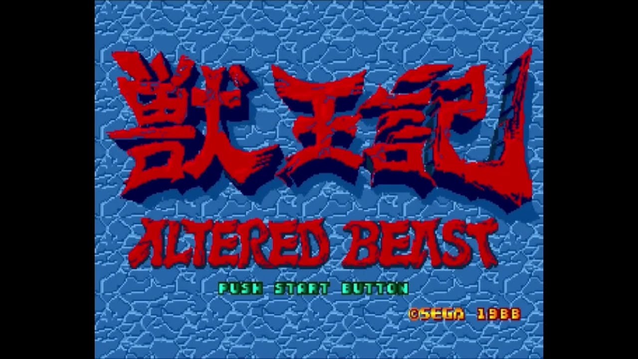 🇪🇺 ALTEREAD THE BEAST [ Mega Drive Mini ] 🎮 | Original Hardware - 60 Hz | 2 Players.