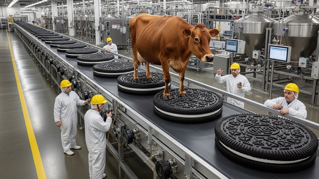 Inside the High-Tech Oreo Factory — The Incredible Process You've Never Seen (Full Process)