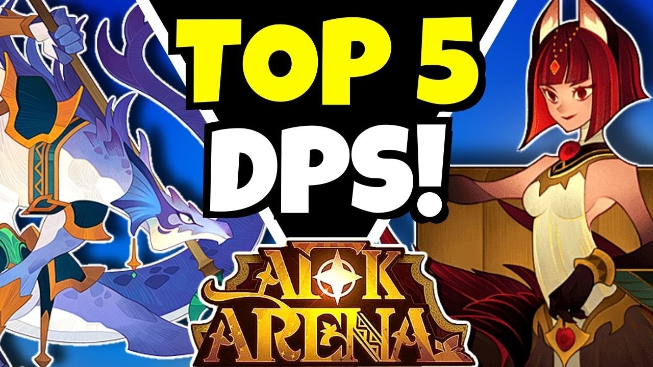 TOP 5 BEST DPS HEROES!!! [AFK ARENA]