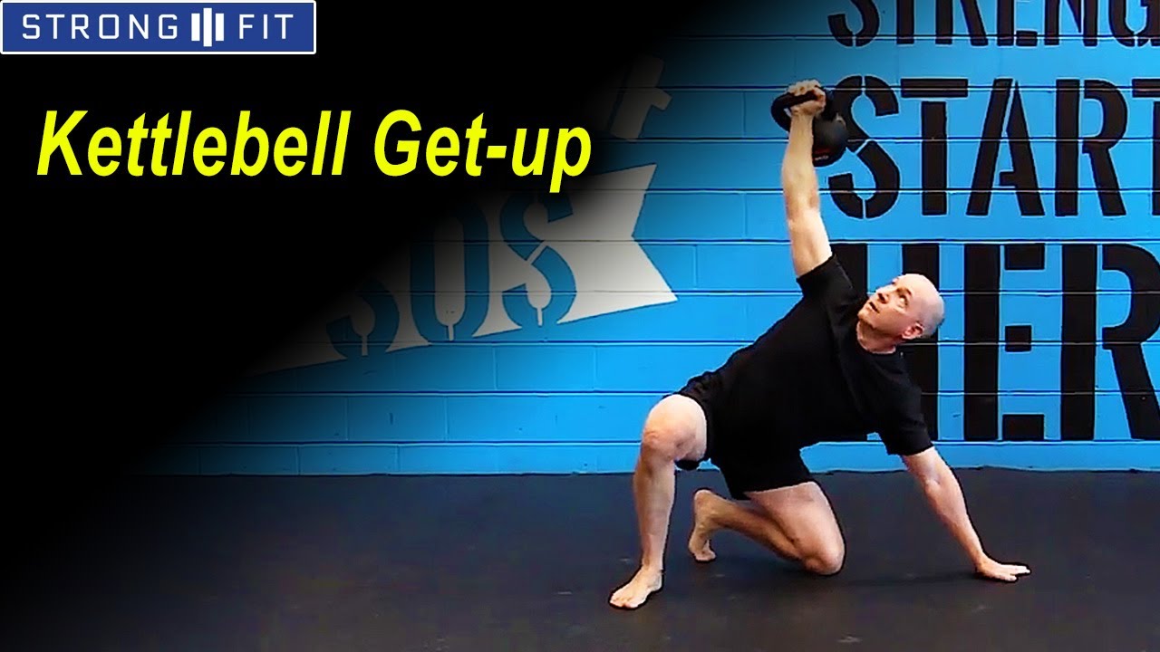 How to do Kettlebell Get Up Exercise by Brett Jones