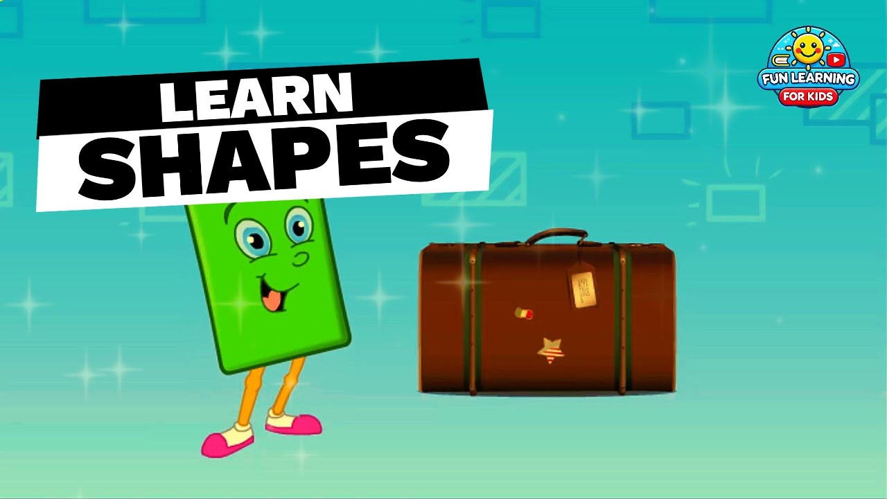 Fun Shapes Adventure! Learn Shapes Easily | Educational Video for Toddlers & Babies