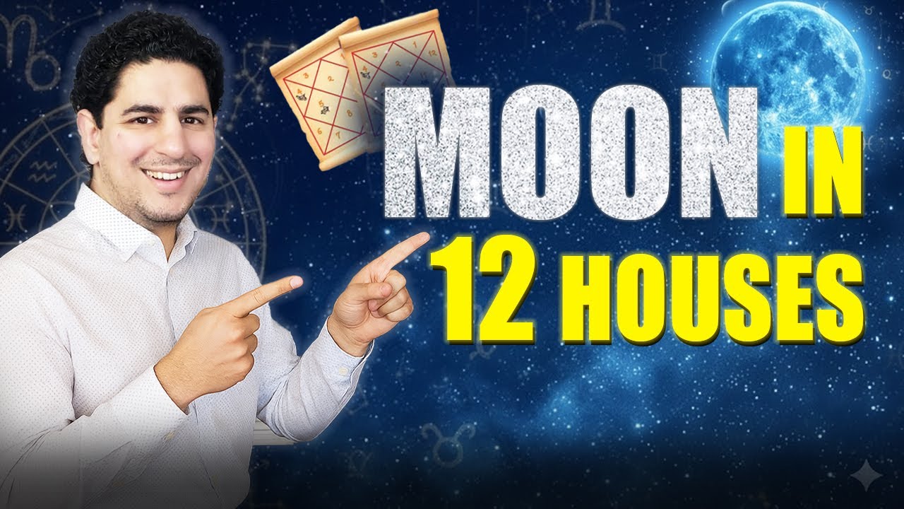 Луна в 12 домах 🌙 | Откройте для себя свой эмоциональный интеллект и внутреннюю сущность