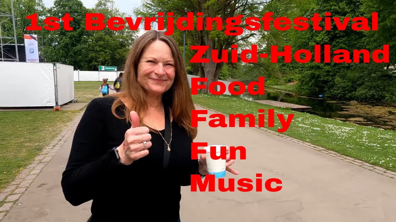 Our first Bevrijdingsfestival Zuid-Holland. Living in Rotterdam Netherlands has it's advantages!