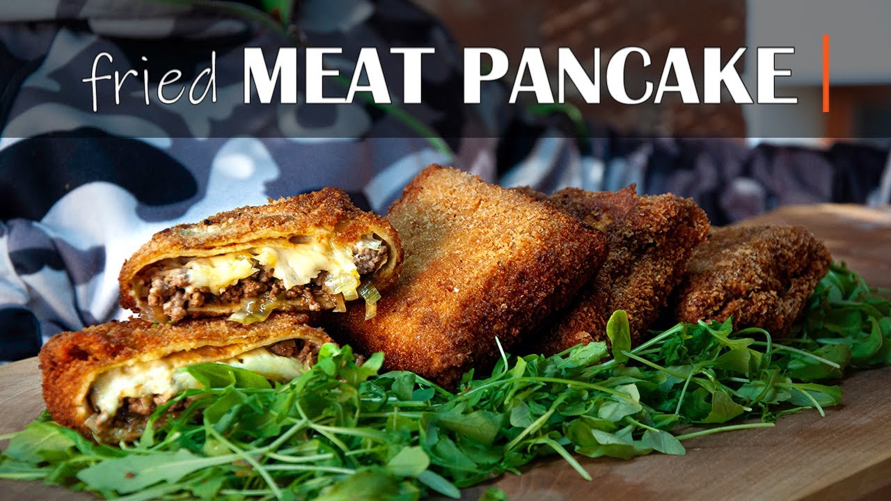 FRIED MEAT PANCAKE | mesne palačinke